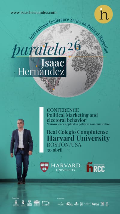 Conferencia comunicacion y marketing político en RCCHU Harvard University