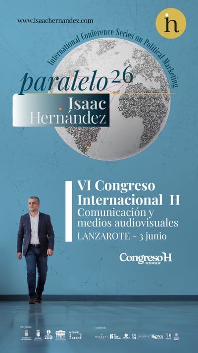 Conferencia comunicacion y marketing político en Congreso Hermes, lanzarote